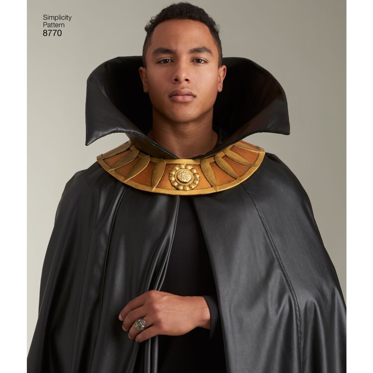 Simplicity 8770 Unisex Costume Capes Pattern One Size (Paper)