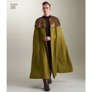 Simplicity Pattern 8770 Unisex Costume Capes