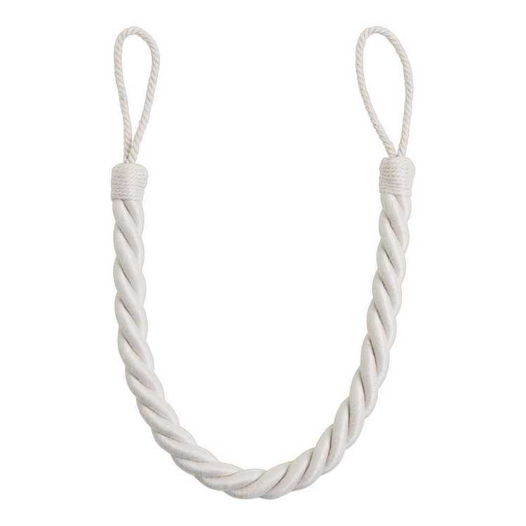 Soft Twist Rope Tieback Linen