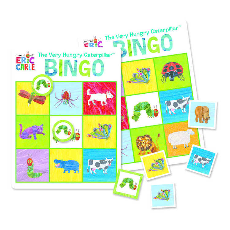 The World Of Eric Carle Bingo & Matching Tinned Game Multicoloured