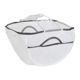 Evolve Lifeware Pop Up Washing Basket White 45 x 32 x 45 cm