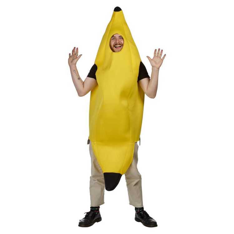Spartys Adults Banana Costume