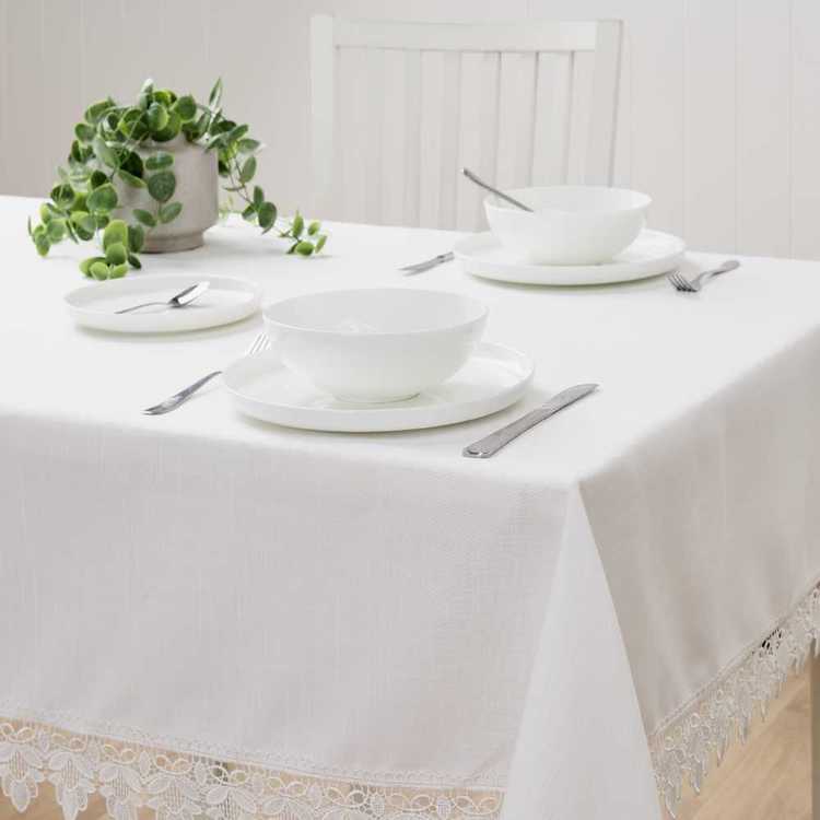 KOO Home Victoria Lace Tablecloth
