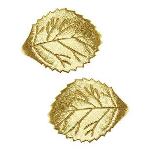 Ribtex Cut Out Leaf Pack Gold