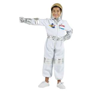 Spartys Astronaut Kids Costume Multicoloured 6 - 8 Years