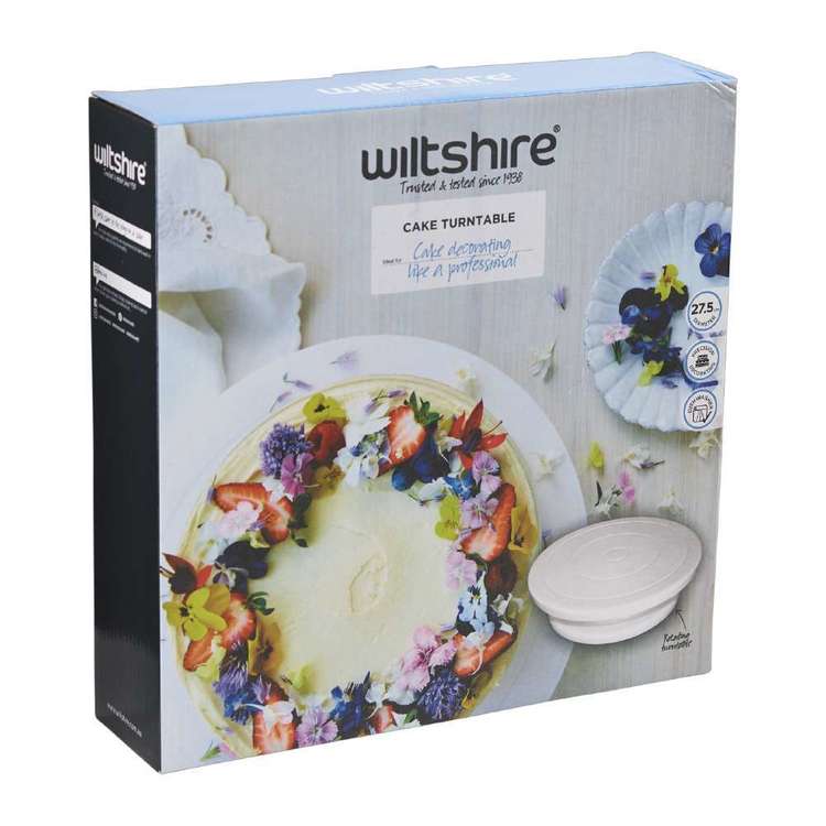 Wiltshire Cake Turntable White