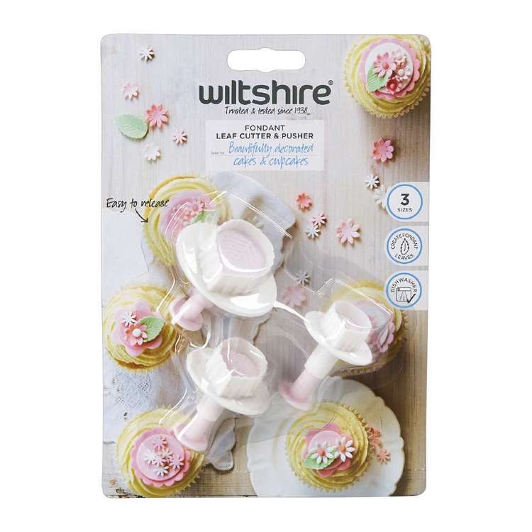 Wiltshire Leaf Cutter & Pusher Pink & White