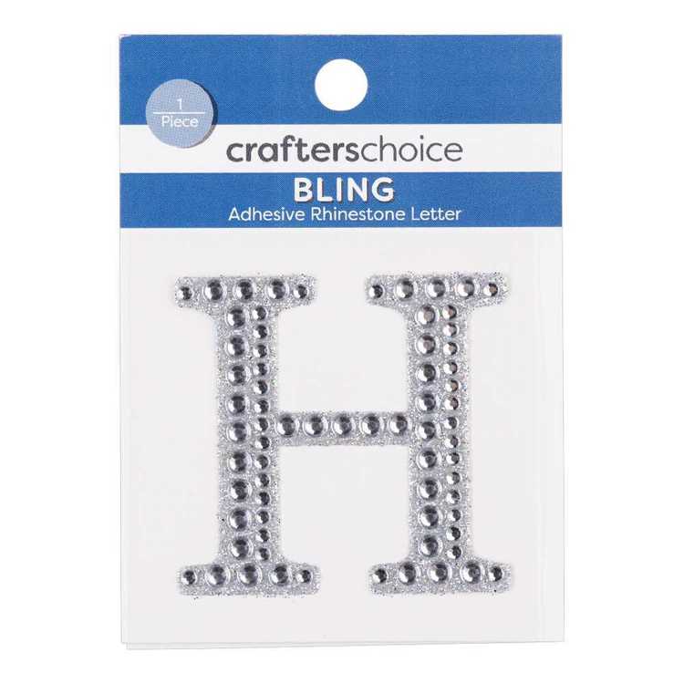 Crafters Choice Rhinestone Crystal H