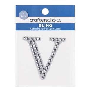 Crafters Choice Rhinestone Crystal V Multicoloured