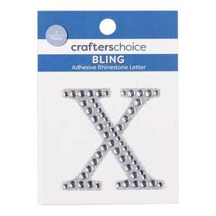 Crafters Choice Rhinestone Crystal X Multicoloured
