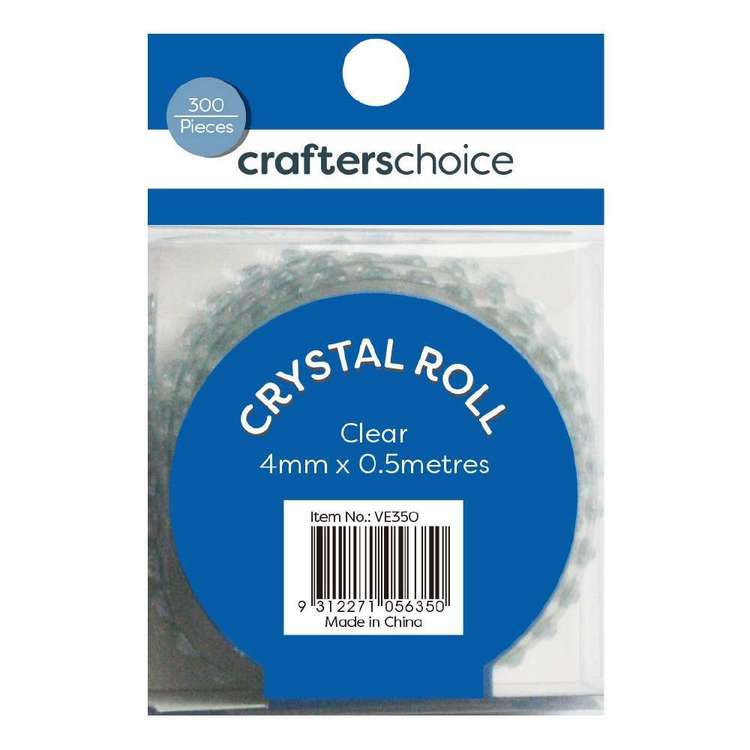 Crafters Choice Bling Crystal Roll 300 Pack Multicoloured 0.5 m