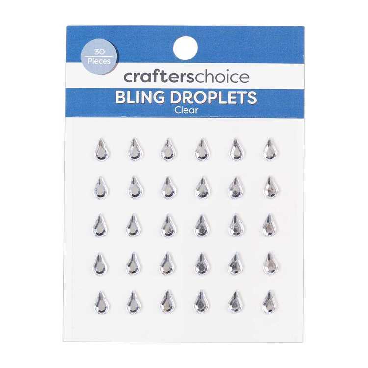 Crafters Choice Bling Droplets Pack Crystal