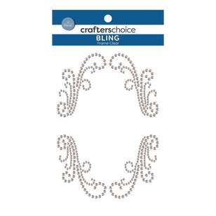 Crafters Choice Bling Frame Rhinestones Crystal