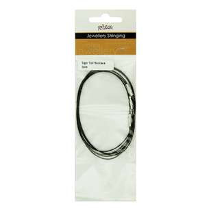 Ribtex Tiger Tail Necklace Cords Black