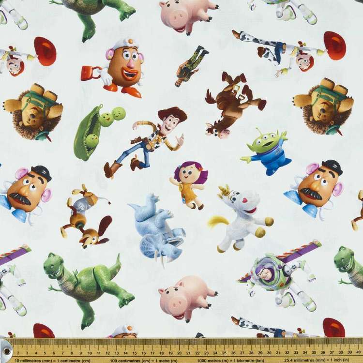 Disney Toy Story Toys Allover Cotton Fabric