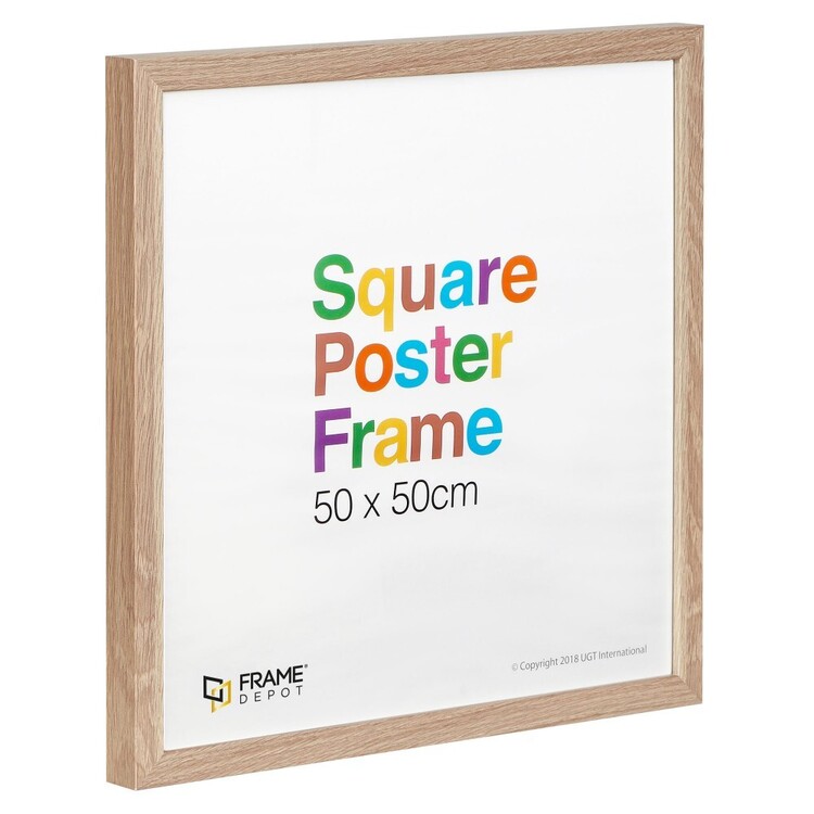 Unigift Extended Square Poster Frame  Natural