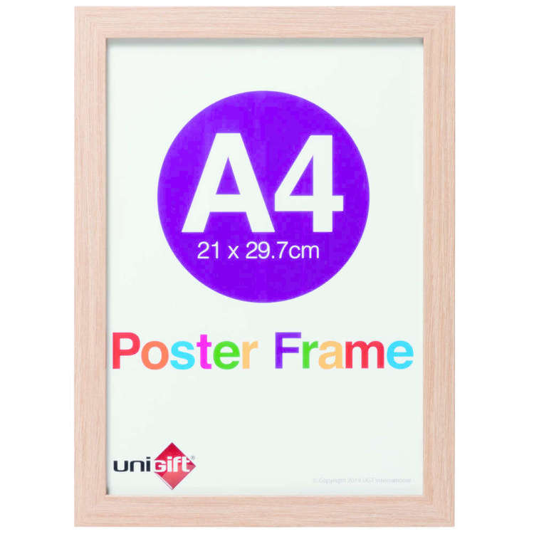 Unigift Extended Frames Natural Poster Frame Natural