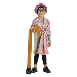 Party Creator Old Lady Set Kids Costume Multicoloured