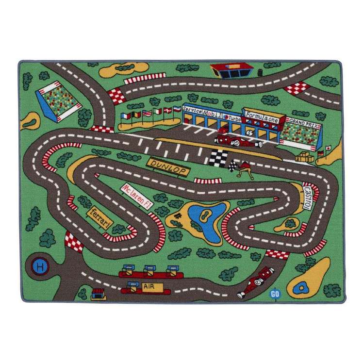 Formula One Kids Playmat Multicoloured