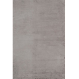 Lapin Plush Rug Silver 160 x 230 cm