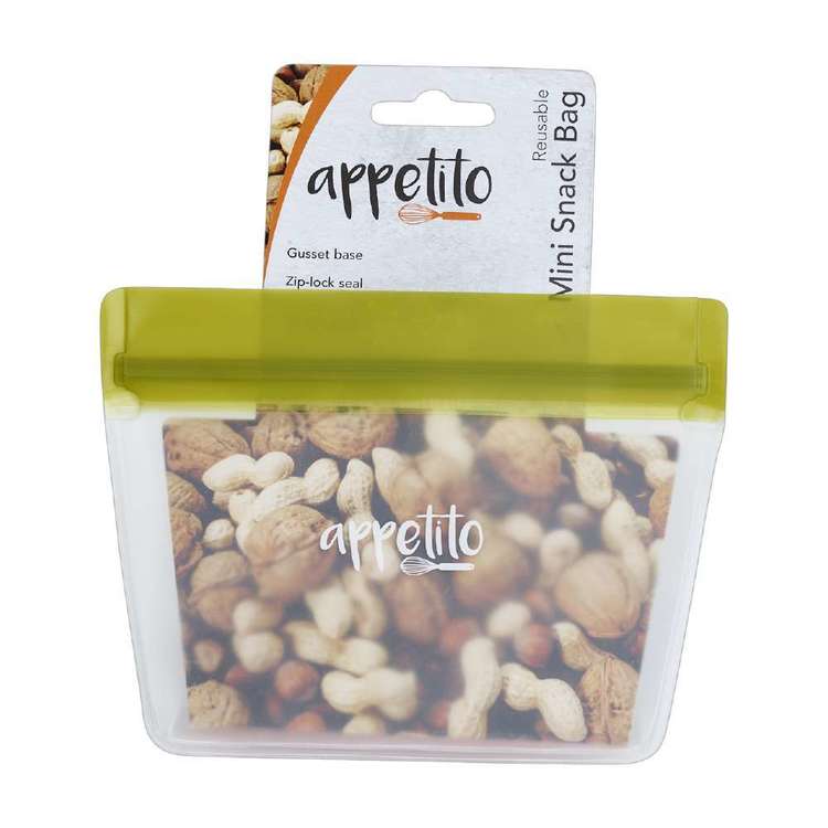 Appetito Reusable Mini Snack Bag