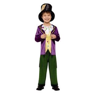 Roald Dahl Wonka Kids Costume Purple