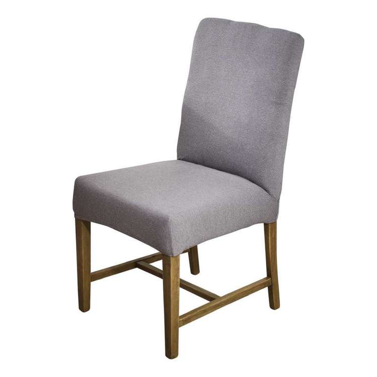 Ardor Surefit Urban Dining Chair Cover Grey Marle Chair