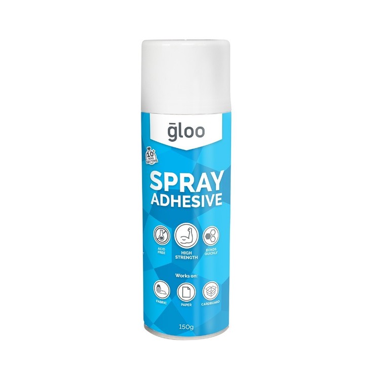 Gloo Spray Adhesive Clear