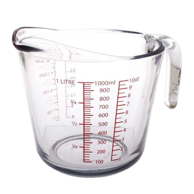 Kitchen Classics Glass Measure Jug Clear