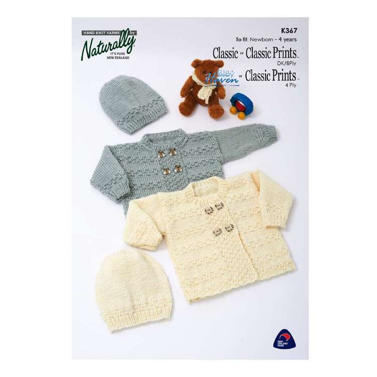 Naturally Baby Haven 4 Ply Kids Pattern K367