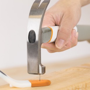 Fiskars DIY Tools Precision Nail Starter Orange & White