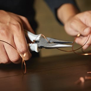 Fiskars DIY Tools Precision Needle-Nose Pliers Orange & White