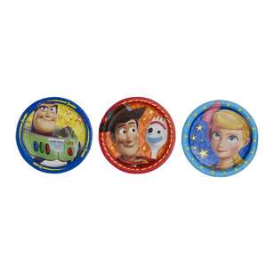 Amscan Toy Story 4 18 cm Round Plates Multicoloured