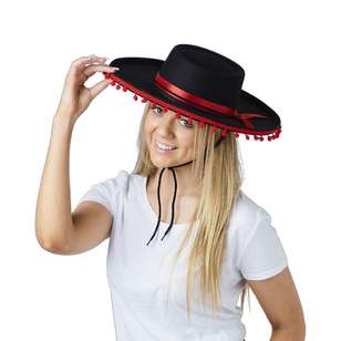 Party Creator Spanish Hat Black
