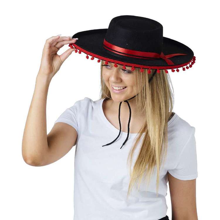 Party Creator Spanish Hat Black