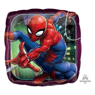 Spider-Man Animated Foil Balloon Multicoloured