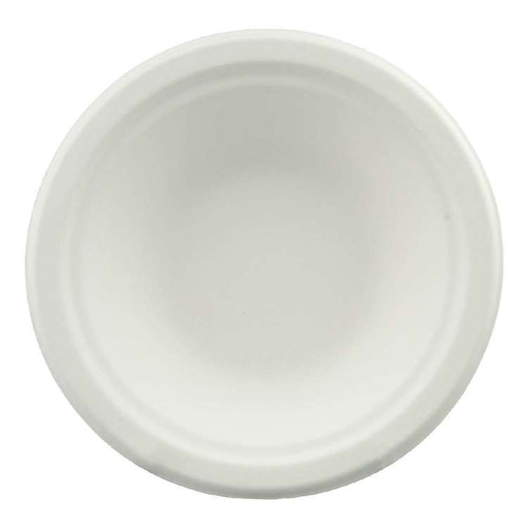 Partyware Sugar Cane Bowls White 180 mm