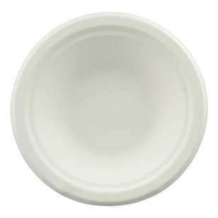 Partyware Sugar Cane Bowls White 180 mm