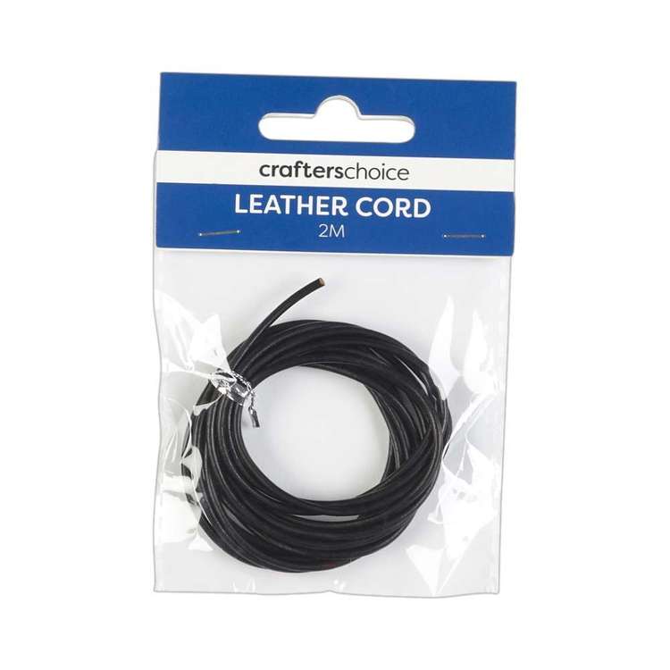 Crafters Choice 2 m Round Leather Cord