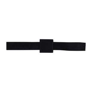 KOO Suede Magnetic Tieback Black 64 cm