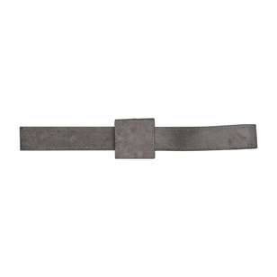 KOO Suede Magnetic Tieback Grey 64 cm