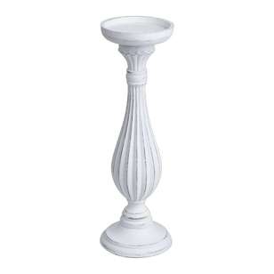 Ombre Home Classic Chic Candle Holder White