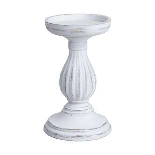 Ombre Home Classic Chic Candle Holder White