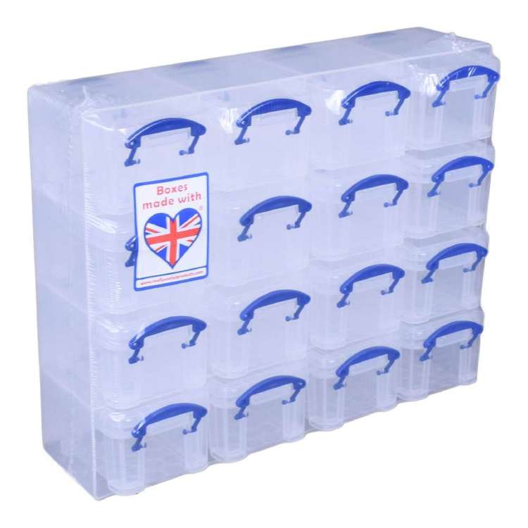 Really Useful Box 16 Box Organiser Clear