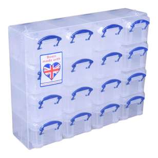 Really Useful Box 16 Box Organiser Clear