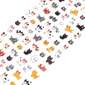 American Crafts Cat Tiny Sticker Sheet Multicoloured