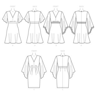 Butterick Pattern 6623 Misses' Dress