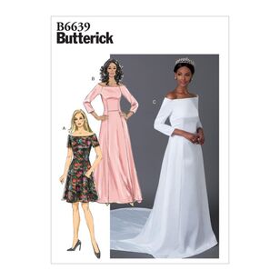 Butterick Pattern 6639 Misses' Dress