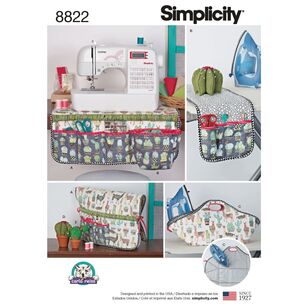 Simplicity Pattern 8822 Sewing Room Accessories