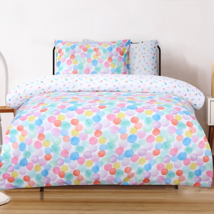 Ombre Blu Balloons Quilt Cover Set